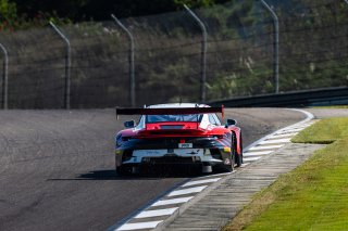 #18 Porsche 992 GT3 R of Alex Sedgwick and Jan Heylen, RS1, GT World Challenge America, Pro, SRO America, Barber Motorsports Park, Birmingham, AL, Sept 5 - 7, 2025
 | Fabian Lagunas | www.lagunasphotography.com | For SRO Motorsports Group 2025