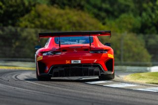 #34 Mercedes-AMG GT3 of Michai Stephens and Mikael Grenier, JMF Motorsports, GT World Challenge America, Pro, SRO America, Barber Motorsports Park, Birmingham, AL, Sept 5 - 7, 2025
 | Fabian Lagunas | www.lagunasphotography.com | For SRO Motorsports Group 2025
