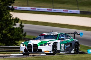 #51 BMW M4 GT3 of Varun Choksey and Bill Auberlen, Random Vandals Racing, GT World Challenge America, Pro, SRO America, Barber Motorsports Park, Birmingham, AL, Sept 5 - 7, 2025
 | Fabian Lagunas | www.lagunasphotography.com | For SRO Motorsports Group 2025