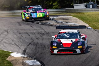 #18 Porsche 992 GT3 R of Alex Sedgwick and Jan Heylen, RS1, GT World Challenge America, Pro, SRO America, Barber Motorsports Park, Birmingham, AL, Sept 5 - 7, 2025
 | Fabian Lagunas | www.lagunasphotography.com | For SRO Motorsports Group 2025