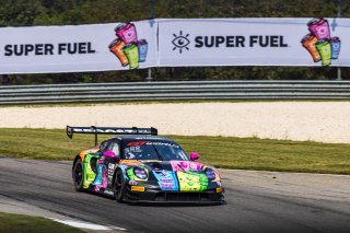 #32 Porsche 992 GT3 R of Kyle Washington and Tom Sargent, GMG Racing, GT World Challenge America, Pro-Am, SRO America, Barber Motorsports Park, Birmingham, AL, Sept 5 - 7, 2025
 | Fabian Lagunas | www.lagunasphotography.com | For SRO Motorsports Group 2025