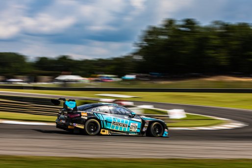#29 BMW M4 GT3 EVO of Justin Rothberg and Robby Foley, Turner Motorsport, GT World Challenge America, Pro-Am, SRO America, Barber Motorsports Park, Birmingham, AL, Sept 5 - 7, 2025
 | Fabian Lagunas | www.lagunasphotography.com | For SRO Motorsports Group 2025