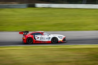 #34 Mercedes-AMG GT3 of Michai Stephens and Mikael Grenier, JMF Motorsports, GT World Challenge America, Pro, SRO America, Barber Motorsports Park, Birmingham, AL, Sept 5 - 7, 2025
 | Fabian Lagunas | www.lagunasphotography.com | For SRO Motorsports Group 2025