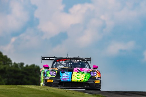 #32 Porsche 992 GT3 R of Kyle Washington and Tom Sargent, GMG Racing, GT World Challenge America, Pro-Am, SRO America, Barber Motorsports Park, Birmingham, AL, Sept 5 - 7, 2025
 | Fabian Lagunas | www.lagunasphotography.com | For SRO Motorsports Group 2025