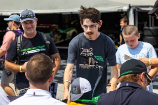 Autograph session at GT World Challenge America Powered by AWS, SRO America, Barber Motorsports Park, Birmingham, AL, Sept 5 - 7, 2025
 | Fabian Lagunas | www.lagunasphotography.com | For SRO Motorsports Group 2025