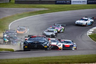 #91 Mercedes-AMG GT3 of Jeff Burton and Philip Ellis, Regulator Racing, GT World Challenge America, Pro-Am, SRO America, Barber Motorsports Park, Birmingham, AL, Sept 5 - 7, 2025
 | Fabian Lagunas | www.lagunasphotography.com | For SRO Motorsports Group 2025