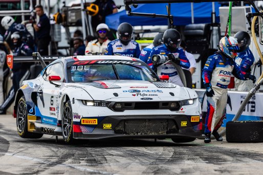 #6 Ford Mustang GT3 of Scott Dollahite and Eric Powell, Dollahite Racing, GT World Challenge America, Am, SRO America, Barber Motorsports Park, Birmingham, AL, Sept 5 - 7, 2025
 | Fabian Lagunas | www.lagunasphotography.com | For SRO Motorsports Group 2025