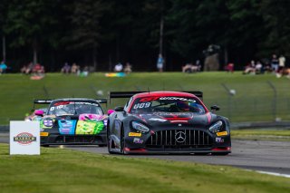 #27 Mercedes-AMG GT3 of Jason Daskalos and Isaac Sherman, CRP Racing, GT World Challenge America, Pro-Am, SRO America, Barber Motorsports Park, Birmingham, AL, Sept 5 - 7, 2025
 | Fabian Lagunas | www.lagunasphotography.com | For SRO Motorsports Group 2025
