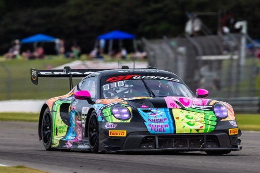 #32 Porsche 992 GT3 R of Kyle Washington and Tom Sargent, GMG Racing, GT World Challenge America, Pro-Am, SRO America, Barber Motorsports Park, Birmingham, AL, Sept 5 - 7, 2025
 | Fabian Lagunas | www.lagunasphotography.com | For SRO Motorsports Group 2025