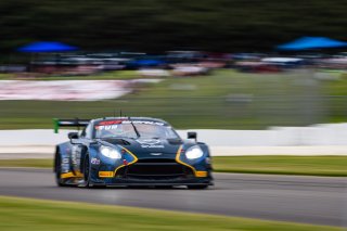 #24 Aston Martin Vantage AMR GT3 EVO of Gray Newell and Darren Turner, Heart of Racing Team, GT World Challenge America, Pro-Am, SRO America, Barber Motorsports Park, Birmingham, AL, Sept 5 - 7, 2025
 | Fabian Lagunas | www.lagunasphotography.com | For SRO Motorsports Group 2025