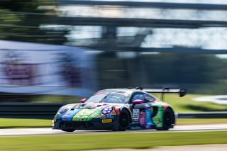 #32 Porsche 992 GT3 R of Kyle Washington and Tom Sargent, GMG Racing, GT World Challenge America, Pro-Am, SRO America, Barber Motorsports Park, Birmingham, AL, Sept 5 - 7, 2025
 | Fabian Lagunas | www.lagunasphotography.com | For SRO Motorsports Group 2025