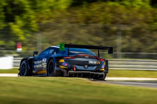 #24 Aston Martin Vantage AMR GT3 EVO of Gray Newell and Darren Turner, Heart of Racing Team, GT World Challenge America, Pro-Am, SRO America, Barber Motorsports Park, Birmingham, AL, Sept 5 - 7, 2025
 | Fabian Lagunas | www.lagunasphotography.com | For SRO Motorsports Group 2025