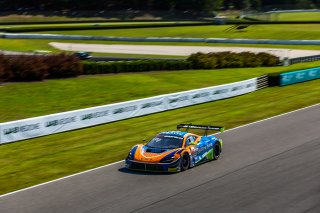 #88 McLaren 720S GT3 EVO of Todd Coleman and Aaron Telitz, Archangel Motorsports, GT World Challenge America, Pro-Am, SRO America, Barber Motorsports Park, Birmingham, AL, Sept 5 - 7, 2025
 | Fabian Lagunas | www.lagunasphotography.com | For SRO Motorsports Group 2025