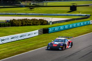 #18 Porsche 992 GT3 R of Alex Sedgwick and Jan Heylen, RS1, GT World Challenge America, Pro, SRO America, Barber Motorsports Park, Birmingham, AL, Sept 5 - 7, 2025
 | Fabian Lagunas | www.lagunasphotography.com | For SRO Motorsports Group 2025