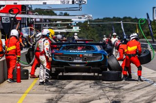 #16 Ferrari 296 GT3 of Marcelo Hahn and Diego Gomes Nunes, AF Corse USA, GT World Challenge America, Pro-Am, SRO America, Barber Motorsports Park, Birmingham, AL, Sept 5 - 7, 2025
 | Fabian Lagunas | www.lagunasphotography.com | For SRO Motorsports Group 2025