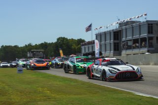 #34 Mercedes-AMG GT3 of Michai Stephens and Mikael Grenier, JMF Motorsports, GT World Challenge America, Pro, SRO America, Barber Motorsports Park, Birmingham, AL, Sept 5 - 7, 2025
 | Fred Hardy Jr. | www.FredHardyPhoto.com ©2025