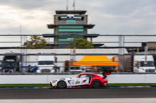 #34 Mercedes-AMG GT3 EVO of Michai Stephens / Mikael Grenier / Lucas Auer, JMF Motorsports, Indy 8H, IGTC, Pro, SRO America, Indianapolis Motor Speedway, Indianapolis, IN, Oct 16–19, 2025
 | Fabian Lagunas | www.lagunasphotography.com | For SRO Motorsports Group 2025