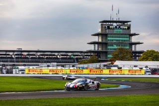 #163 Ferrari 296 GT3 of Jay Schreibman / Oswaldo Negri / Conrad Grunewald, AF Corse USA, Indy 8H, IGTC, Am, SRO America, Indianapolis Motor Speedway, Indianapolis, IN, Oct 16–19, 2025
 | Fabian Lagunas | www.lagunasphotography.com | For SRO Motorsports Group 2025
