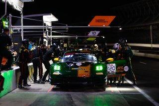 #120 Porsche 911 GT3 R (992) of Adam Adelson / Elliott Skeer / Laurin Heinrich, Wright Motorsports, Indy 8H, IGTC, Pro, SRO America, Indianapolis Motor Speedway, Indianapolis, IN, Oct 16–19, 2025
 | Fabian Lagunas | www.lagunasphotography.com | For SRO Motorsports Group 2025