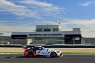 #34 Mercedes-AMG GT3 EVO of Michai Stephens / Mikael Grenier / Lucas Auer, JMF Motorsports, Indy 8H, IGTC, Pro, SRO America, Indianapolis Motor Speedway, Indianapolis, IN, Oct 16–19, 2025
 | Fabian Lagunas | www.lagunasphotography.com | For SRO Motorsports Group 2025