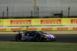 #163 Ferrari 296 GT3 of Jay Schreibman / Oswaldo Negri / Conrad Grunewald, AF Corse USA, Indy 8H, IGTC, Am, SRO America, Indianapolis Motor Speedway, Indianapolis, IN, Oct 16–19, 2025
 | Fabian Lagunas | www.lagunasphotography.com | For SRO Motorsports Group 2025
