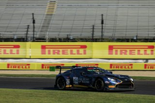 #24 Aston Martin Vantage AMR GT3 EVO of Gray Newell / Zach Robichon / Darren Turner, Heart of Racing Team, Indy 8H, Pro-Am, SRO America, Indianapolis Motor Speedway, Indianapolis, IN, Oct 16–19, 2025
 | Fabian Lagunas | www.lagunasphotography.com | For SRO Motorsports Group 2025