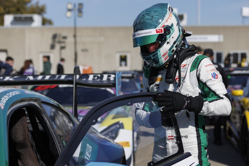 #51 BMW M4 GT3 EVO of Varun Choksey / Bill Auberlen / Philipp Eng, Random Vandals Racing, Indy 8H, IGTC, Pro, SRO America, Indianapolis Motor Speedway, Indianapolis, IN, Oct 16–19, 2025
