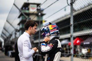 #46 BMW M4 GT3 EVO of Valentino Rossi / Kelvin Van Der Linde / Charles Weerts, Team WRT, Indy 8H, IGTC, Pro, SRO America, Indianapolis Motor Speedway, Indianapolis, IN, Oct 16–19, 2025
 | SRO Motorsports Group