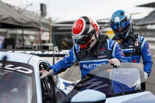 #21 Porsche 911 GT3 R (992) of Dustin Blattner / Alfred Renauer / Dennis Marschall, Blattner Company by Herberth Motorsport, Indy 8H, IGTC, Pro-Am, SRO America, Indianapolis Motor Speedway, Indianapolis, IN, Oct 16–19, 2025
 | Fabian Lagunas | www.lagunasphotography.com | For SRO Motorsports Group 2025