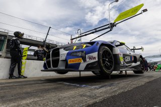 #46 BMW M4 GT3 EVO of Valentino Rossi / Kelvin Van Der Linde / Charles Weerts, Team WRT, Indy 8H, IGTC, Pro, SRO America, Indianapolis Motor Speedway, Indianapolis, IN, Oct 16–19, 2025
 | Fabian Lagunas | www.lagunasphotography.com | For SRO Motorsports Group 2025