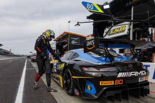 #80 Mercedes-AMG GT3 EVO of Lin Hodenius / Maxime Martin / Jules Gounon, Lone Star Racing, Indy 8H, IGTC, Pro, SRO America, Indianapolis Motor Speedway, Indianapolis, IN, Oct 16–19, 2025
 | Fabian Lagunas | www.lagunasphotography.com | For SRO Motorsports Group 2025