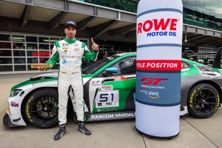 #51 BMW M4 GT3 EVO of Varun Choksey / Bill Auberlen / Philipp Eng, Random Vandals Racing, Indy 8H, IGTC, Pro, SRO America, Indianapolis Motor Speedway, Indianapolis, IN, Oct 16–19, 2025
 | Fabian Lagunas | www.lagunasphotography.com | For SRO Motorsports Group 2025