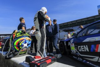 #46 BMW M4 GT3 EVO of Valentino Rossi / Kelvin Van Der Linde / Charles Weerts, Team WRT, Indy 8H, IGTC, Pro, SRO America, Indianapolis Motor Speedway, Indianapolis, IN, Oct 16–19, 2025
 | Fabian Lagunas | www.lagunasphotography.com | For SRO Motorsports Group 2025