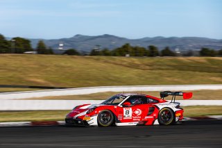 #8 Porsche 911 GT3-R (992) EVO of Michael McCann Jr. and Zachary Vanier, McCann Racing, GT World Challenge America, Pro, SRO America, Sonoma Raceway, Sonoma, CA, Mar 27 - 29, 2026
 | Fabian Lagunas&copy;2026