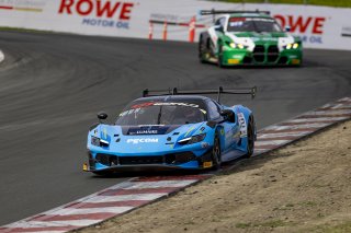 #12 Ferrari 296 GT3 EVO of Matias Perez Companc and Frederik Schandorff, AF Corse USA, GT World Challenge America, Pro, SRO America, Sonoma Raceway, Sonoma, CA, Mar 27 - 29, 2026
 | Fabian Lagunas&copy;2026