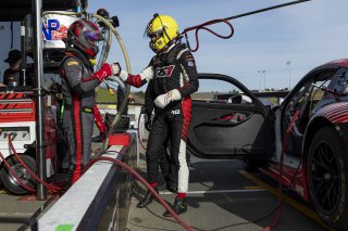 #28 Porsche 911 GT3-R (992) of Juan Martinez and Jan Heylen, RS1, GT World Challenge America, Pro-Am, SRO America, Sonoma Raceway, Sonoma, CA, Mar 27 - 29, 2026
 | Fabian Lagunas&copy;2026