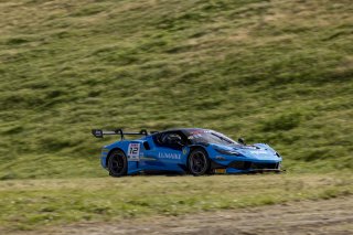 #12 Ferrari 296 GT3 EVO of Matias Perez Companc and Frederik Schandorff, AF Corse USA, GT World Challenge America, Pro, SRO America, Sonoma Raceway, Sonoma, CA, Mar 27 - 29, 2026
 | Fabian Lagunas&copy;2026