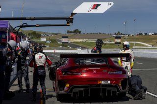 #34 Mercedes-AMG GT3 EVO of Michai Stephens and Mikael Grenier, JMF Motorsports, GT World Challenge America, Pro, SRO America, Sonoma Raceway, Sonoma, CA, Mar 27 - 29, 2026
 | Fabian Lagunas&copy;2026