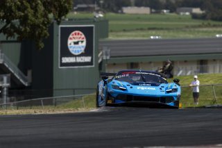 #12 Ferrari 296 GT3 EVO of Matias Perez Companc and Frederik Schandorff, AF Corse USA, GT World Challenge America, Pro, SRO America, Sonoma Raceway, Sonoma, CA, Mar 27 - 29, 2026
 | Fabian Lagunas&copy;2026