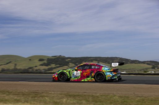 #31 Porsche 911 GT3-R (992) of Dave Musial Jr. and Ryan Yardley, Wright Motorsports, GT World Challenge America, Pro-Am, SRO America, Sonoma Raceway, Sonoma, CA, Mar 27 - 29, 2026
 | Fabian Lagunas&copy;2026