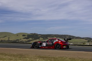 #27 Mercedes-AMG GT3 EVO of Jason Daskalos and Lorcan Hanafin, JMF Motorsports, GT World Challenge America, Pro-Am, SRO America, Sonoma Raceway, Sonoma, CA, Mar 27 - 29, 2026
 | Fabian Lagunas&copy;2026