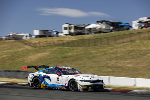 #6 Ford Mustang GT3 EVO of Cameron Lawrence and Alex Sedgwick, Dollahite Racing, GT World Challenge America, Pro, SRO America, Sonoma Raceway, Sonoma, CA, Mar 27 - 29, 2026
 | Fabian Lagunas&copy;2026