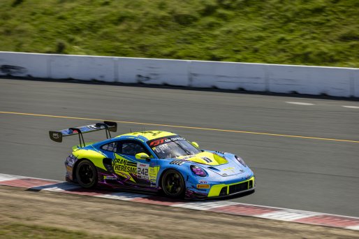 #242 Porsche 911 GT3-R (992) of Therese Lahlouh and Thomas Merrill, Wright Motorsports, GT World Challenge America, Pro-Am, SRO America, Sonoma Raceway, Sonoma, CA, Mar 27 - 29, 2026
 | Fabian Lagunas&copy;2026