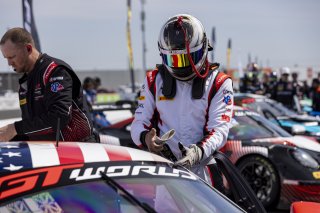 #8 Porsche 911 GT3-R (992) EVO of Michael McCann Jr. and Zachary Vanier, McCann Racing, GT World Challenge America, Pro, SRO America, Sonoma Raceway, Sonoma, CA, Mar 27 - 29, 2026
 | Fabian Lagunas&copy;2026