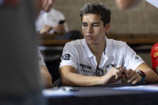 GT World Challenge America Autograph Session #12 Ferrari 296 GT3 EVO of Matias Perez Companc and Frederik Schandorff, AF Corse USA, GT World Challenge America, Pro, SRO America, Sonoma Raceway, Sonoma, CA, Mar 27 - 29, 2026
 | Fabian Lagunas&copy;2026
