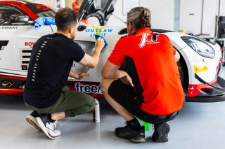 Paddock, #34 Mercedes-AMG GT3 EVO of Michai Stephens and Mikael Grenier, JMF Motorsports, GT World Challenge America, Pro, SRO America, Circuit of The Americas, Austin, TX, Apr 24 - 26, 2026
 | Fabian Lagunas | www.lagunasphotography.com | 2026