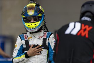 #242 Porsche 911 GT3-R (992) EVO of Therese Lahlouh and Thomas Merrill, Wright Motorsports, GT World Challenge America, Pro-Am, SRO America, Circuit of The Americas, Austin, TX, Apr 24 - 26, 2026
 | Fabian Lagunas | www.lagunasphotography.com | 2026