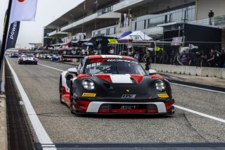 #28 Porsche 911 GT3-R (992) EVO of JP Martinez and Jan Heylen, RS1, GT World Challenge America, Pro-Am, SRO America, Circuit of The Americas, Austin, TX, Apr 24 - 26, 2026
 | Fabian Lagunas | www.lagunasphotography.com | 2026