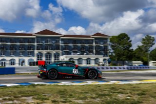 #71 Aston Martin Vantage AMR GT3 EVO of Robin Liddell and Frank Depew, Rebel Rock Racing, GT World Challenge America, Pro-Am, SRO America, Sebring International Raceway, Sebring, FL, May 7 - 10, 2026
 | Fabian Lagunas | www.lagunasphotography.com | 2026
