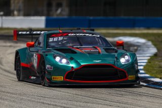 #71 Aston Martin Vantage AMR GT3 EVO of Robin Liddell and Frank Depew, Rebel Rock Racing, GT World Challenge America, Pro-Am, SRO America, Sebring International Raceway, Sebring, FL, May 7 - 10, 2026
 | Fabian Lagunas | www.lagunasphotography.com | 2026